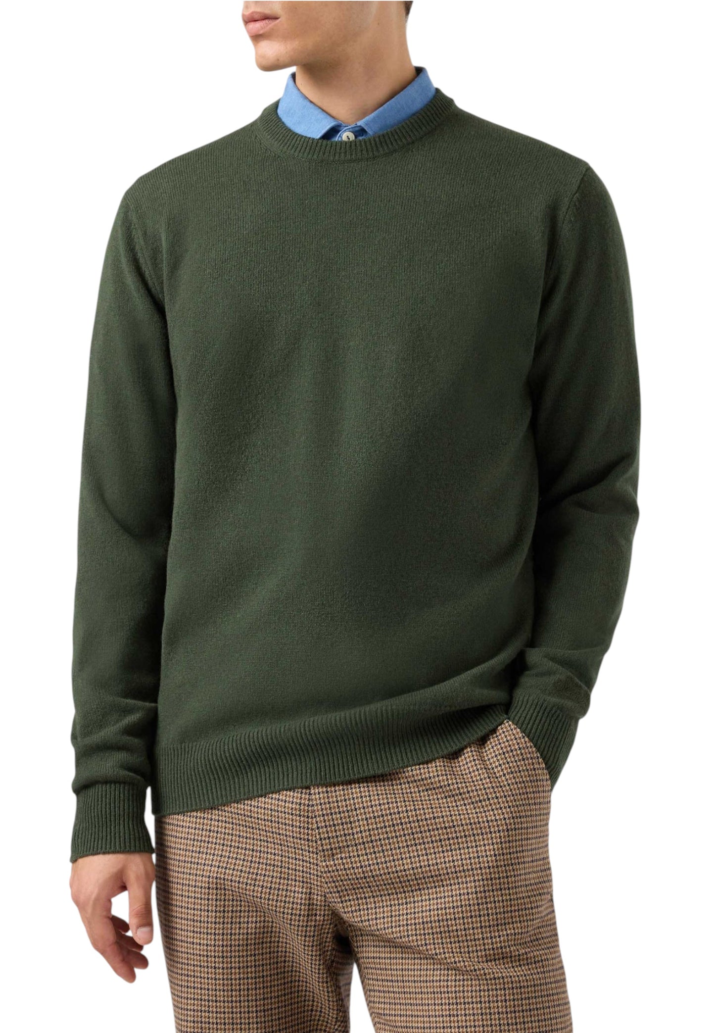 Maglione A Girocollo Uomo Mc2 Saint Barth  Regent Merinocash REGE008