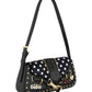 Borsa A Spalla Donna Braccialini A Spalla, Singolo, Chiusura con clip, Due tasche interne, una con zip e una aperta, Borchie, patch e dettagli in cristallo, Dimensioni: 27.5 x 5 x 12 Cm Rock B19272YY