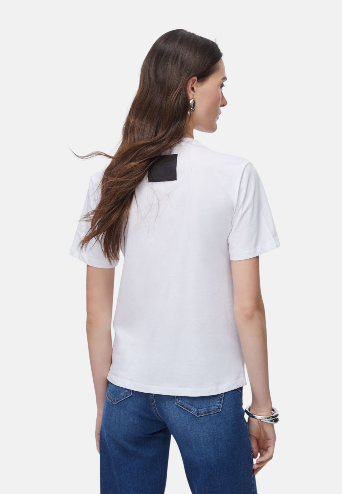 T-Shirt Manica Corta Donna Liu Jo Con Castoni  CA6193J3868