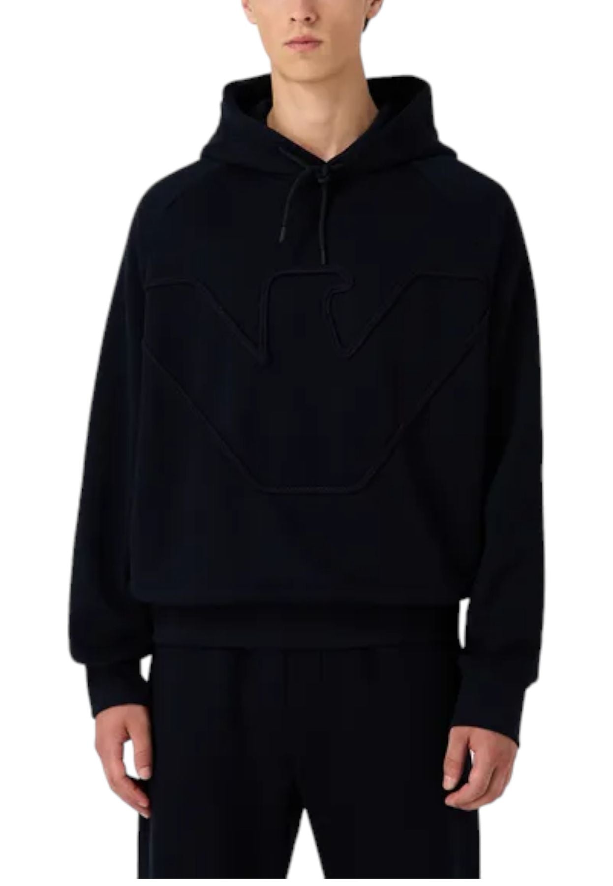 Felpa Con Cappuccio Uomo Emporio Armani   6R1ME41JWPZ