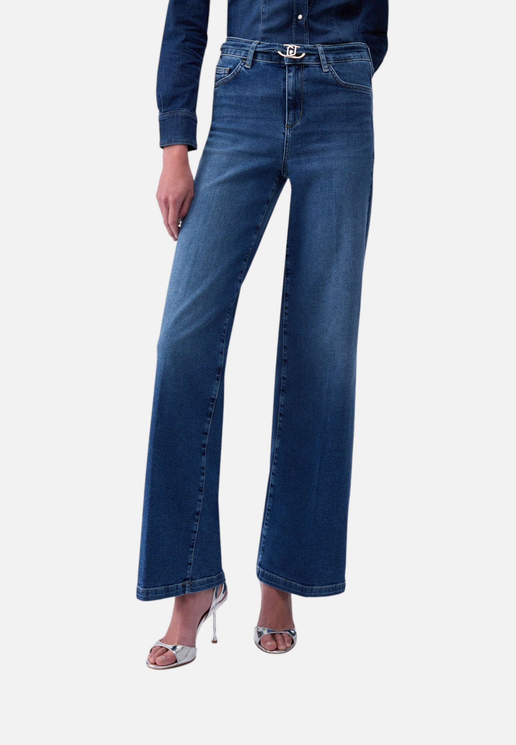 Jeans Flare Fit Donna Liu Jo Vita Alta Good Flare UA6160D0264