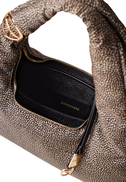 Borsa A Spalla Donna Borbonese Hobo Small Twinnie 91010124X95