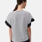 T-Shirt Manica Corta Donna Liu Jo Black&White stripe  WA6496J4909