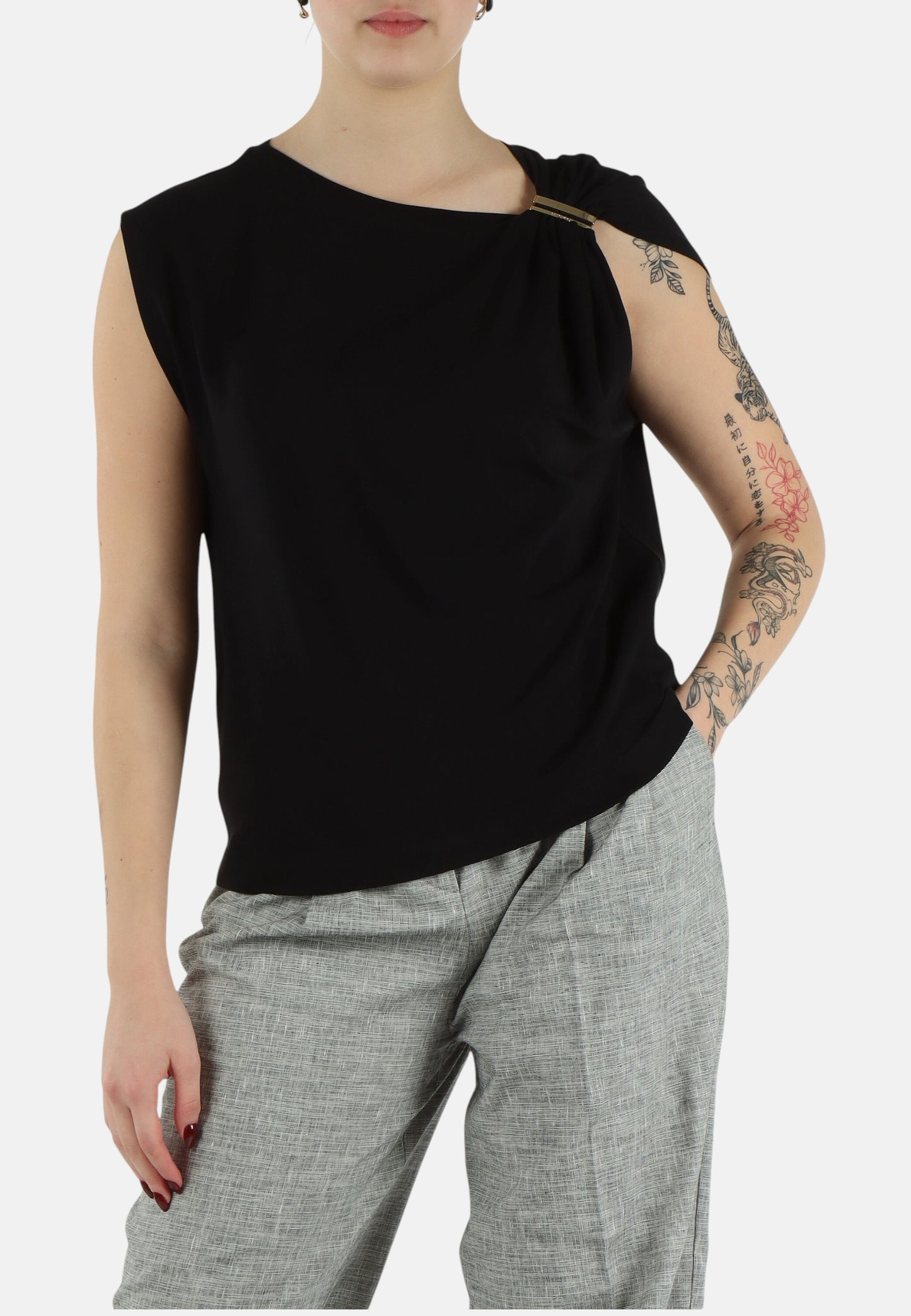 Top  Donna Pinko Con Dettaglio Dorato Melody 106478A35D