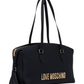 Borsa A Spalla Donna Love Moschino Allungata Con Doppi Manici E Logo Frontale  JC4251PP0PKD0