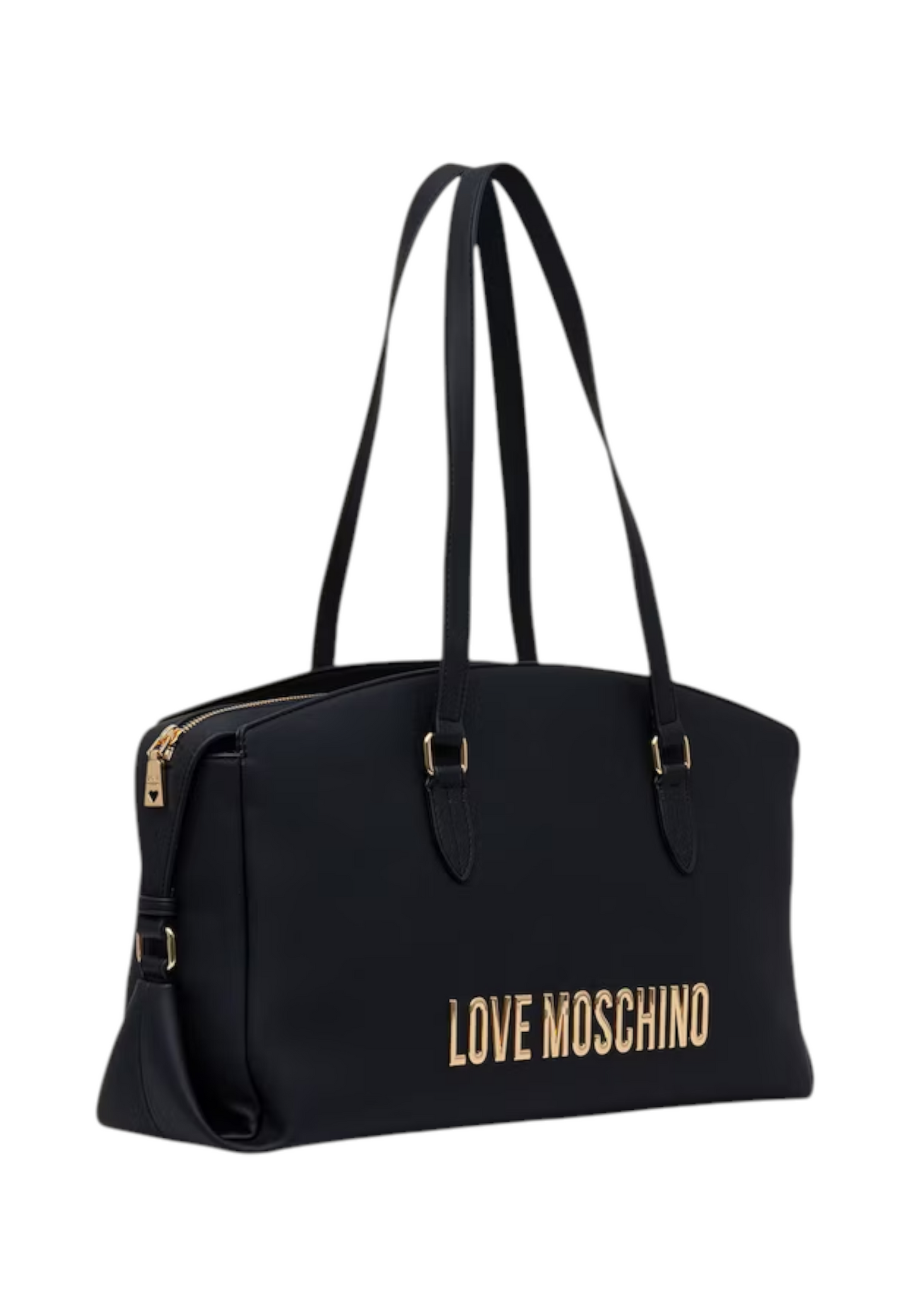 Borsa A Spalla Donna Love Moschino Allungata Con Doppi Manici E Logo Frontale  JC4251PP0PKD0