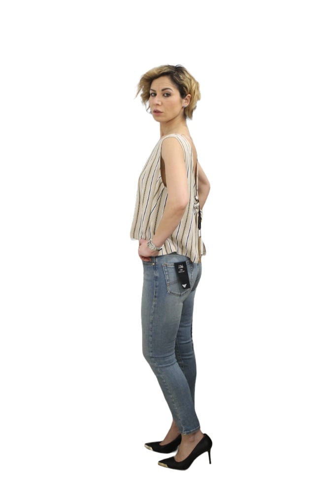 T-Shirt Senza Maniche Donna Gaudi   211FD45027