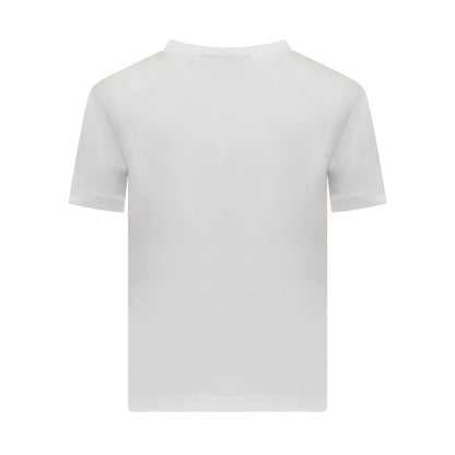 T-Shirt Manica Corta Donna Chiara Ferragni  Maxi Logomania Strass 74CBHG02CJG01