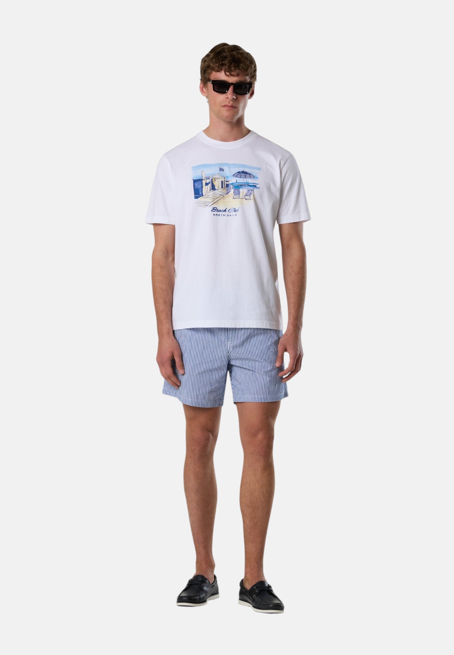 T-Shirt Manica Corta Uomo North Sails Con Stampa  693162