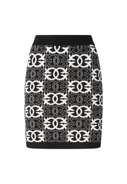 Gonna Corta Donna Pinko Logo Allover Bang Bang Minigonna 106040A2YD