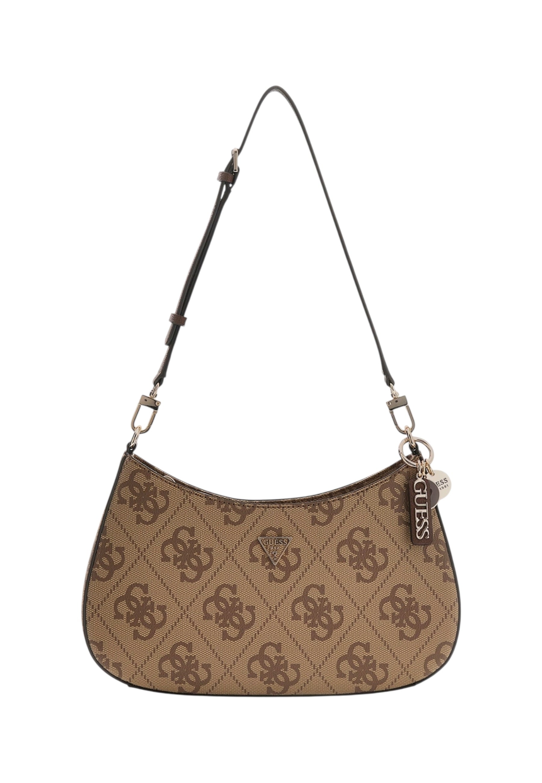 Borsa A Spalla Donna Guess Top Zip Shoulder Bag Noelle Ii HWSO9672180