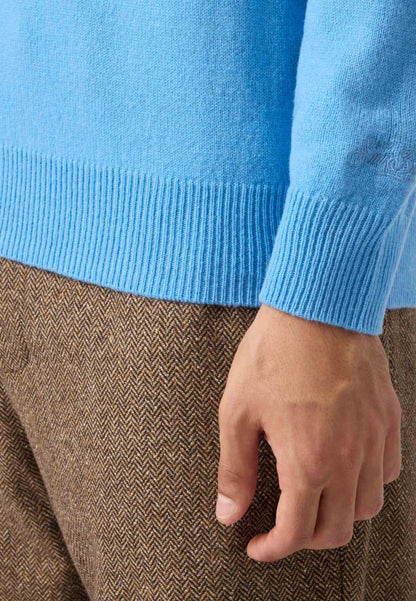Maglione A Girocollo Uomo Mc2 Saint Barth  Regent Merinocash REGE008