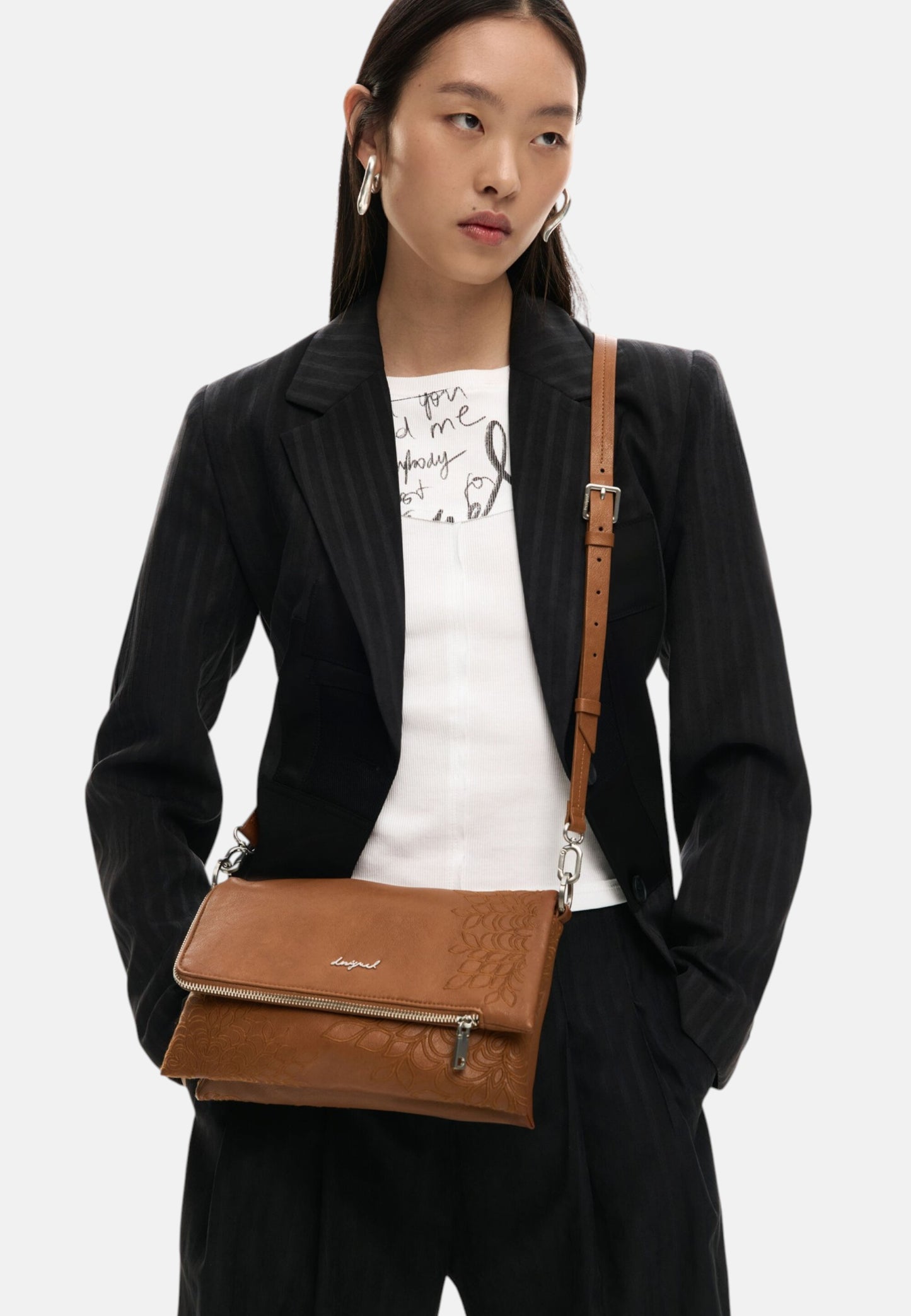 Borsa A Tracolla Donna Desigual  Sierra Camel Murano 26SAXPB8