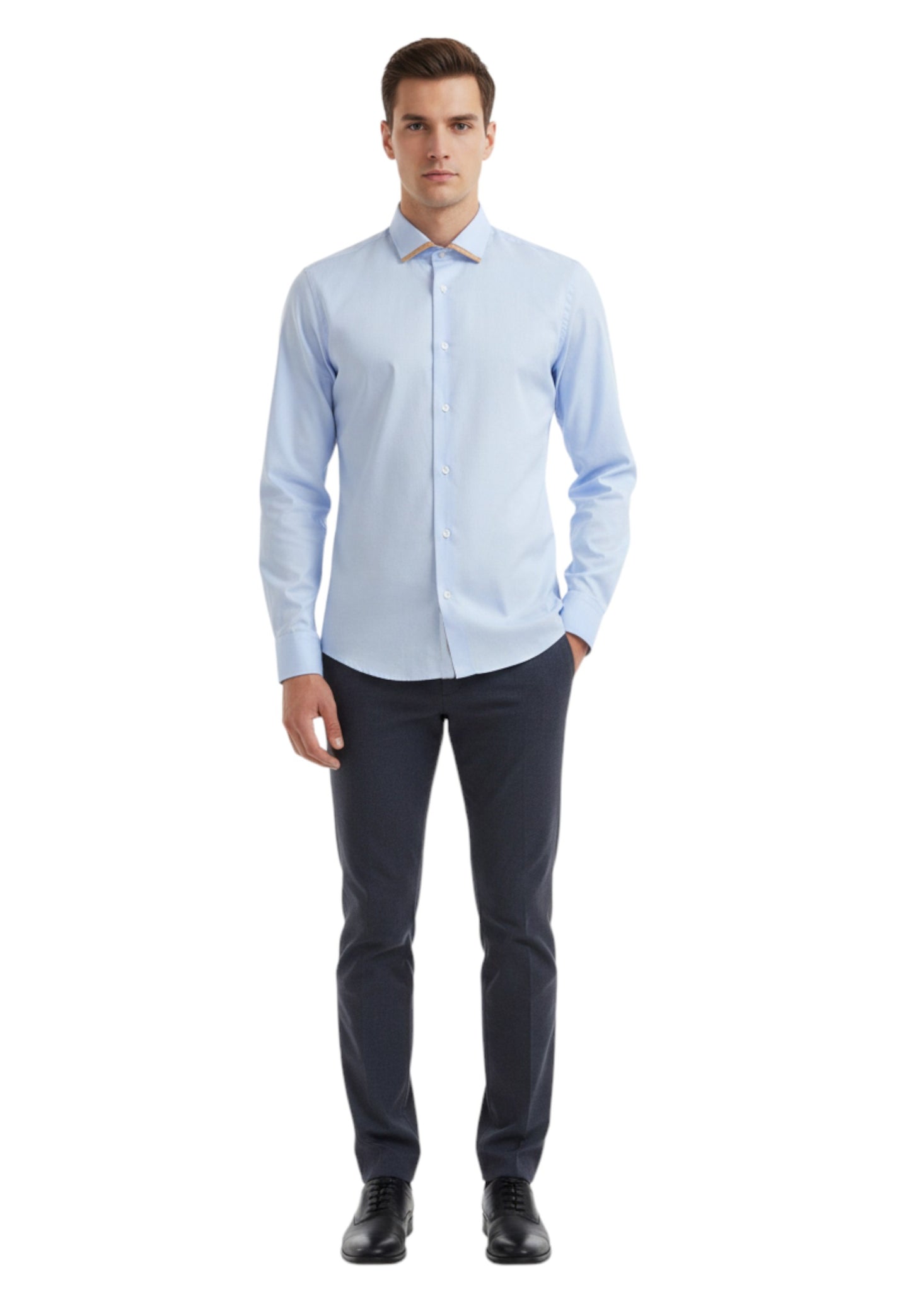 Camicia Manica lunga Uomo Alviero Martini   24IU11345UI45
