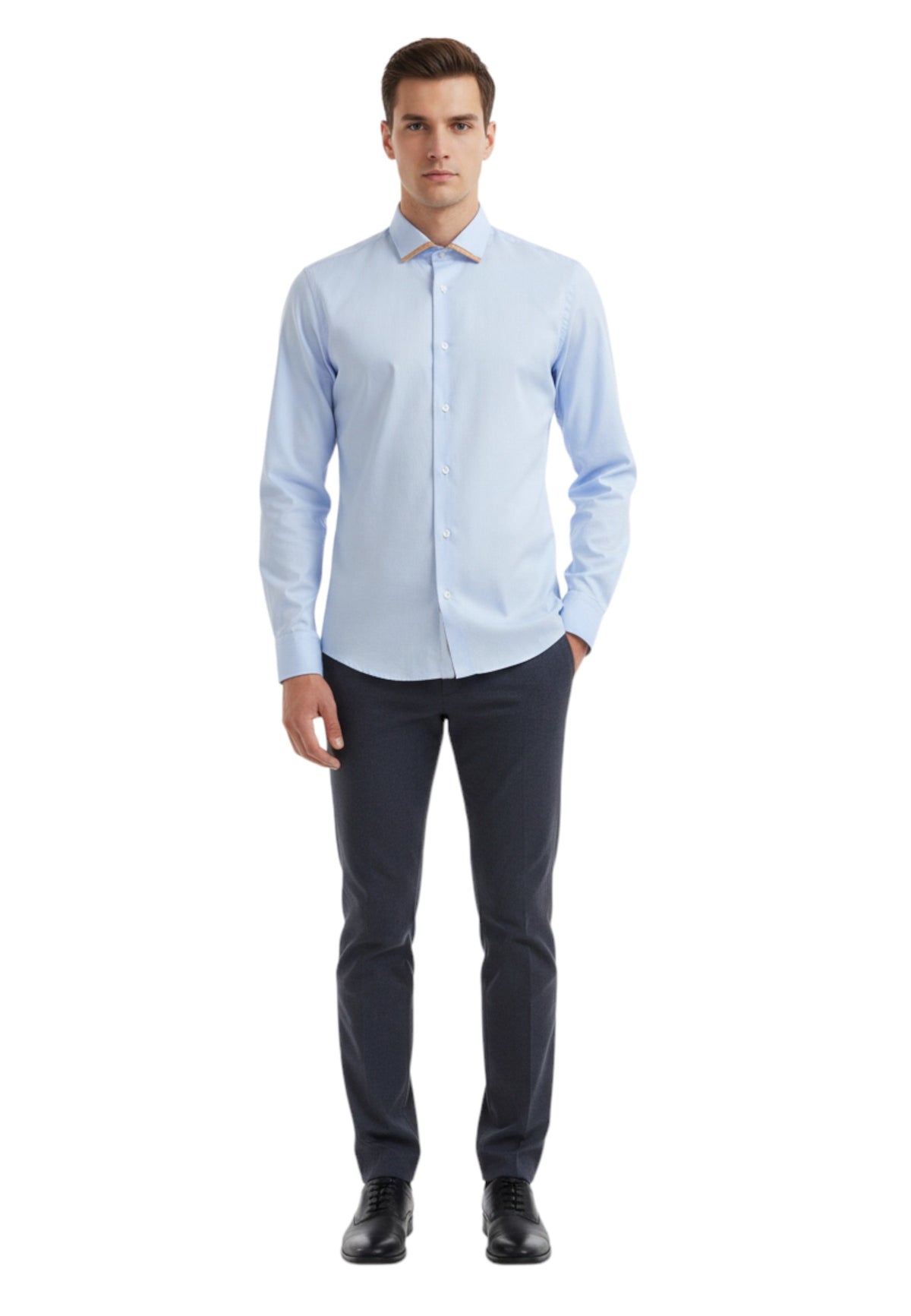Camicia Manica lunga Uomo Alviero Martini   24IU11345UI45