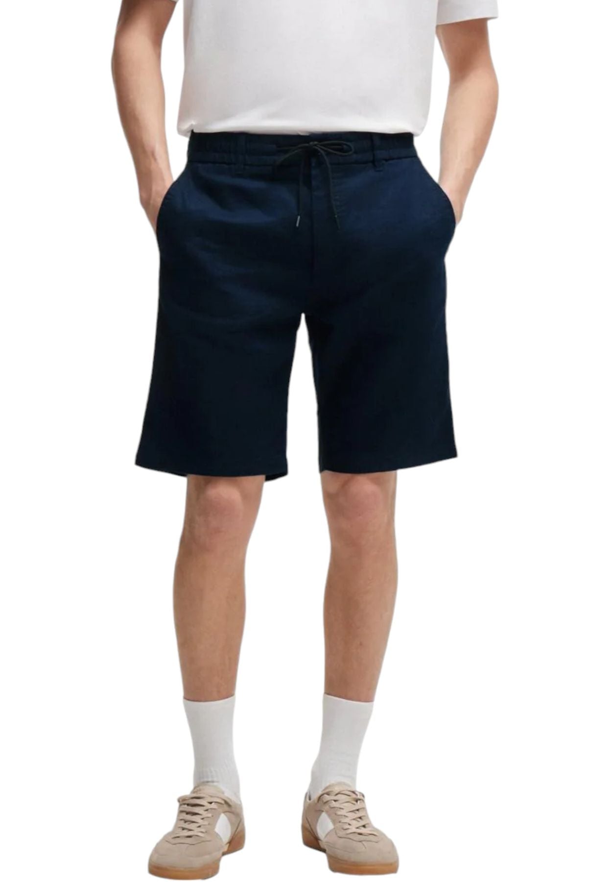 Pantaloncini Chino Uomo Boss Tapered Fit  50513027