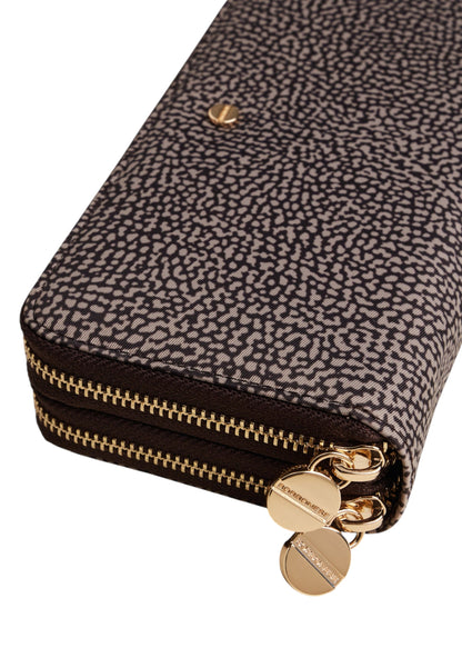 Portafoglio Con Zip Donna Borbonese Doppia Large Classica 930160I15