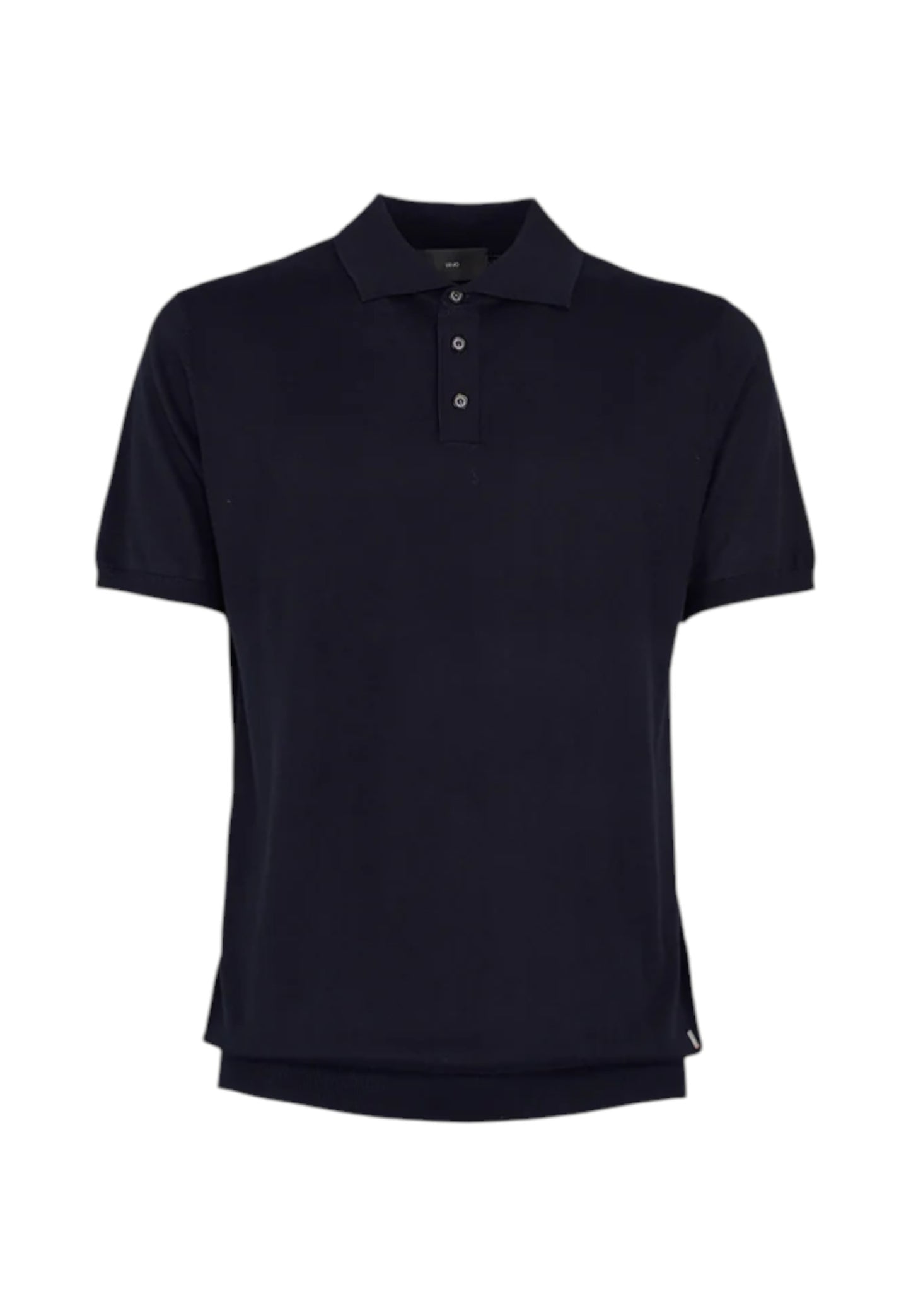 Polo Manica Corta Uomo Liu Jo In Maglia Cotone E Seta  QXX066MA19R
