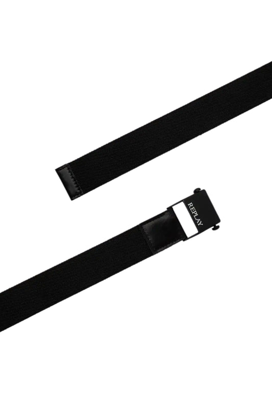 Cintura  Uomo Replay Altezza 3,5 cm In Tessuto