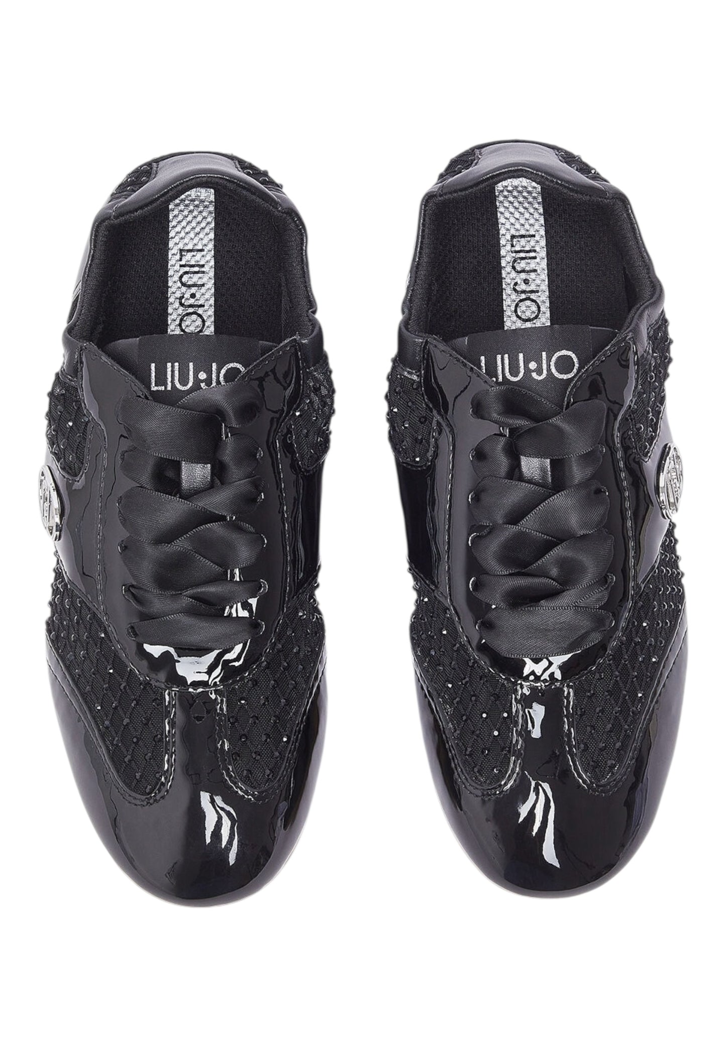 Sneakers Basse Donna Liu Jo In Vernice/Strass Darcey 01 BA6091EX354