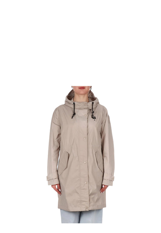 Cappotto Trench Donna Blauer