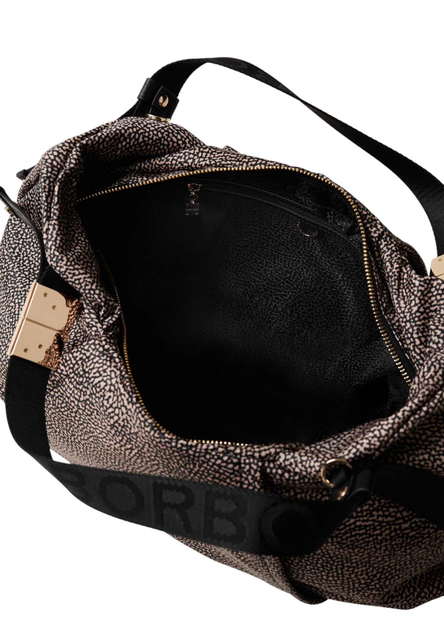 Borsa A Mano Donna Borbonese Bauletto Medium Con Tracolla Fold 933835AH1