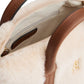 Borsa A Spalla Donna Tommy Hilfiger Tote Faux Fur Popette Micro AW0AW19311