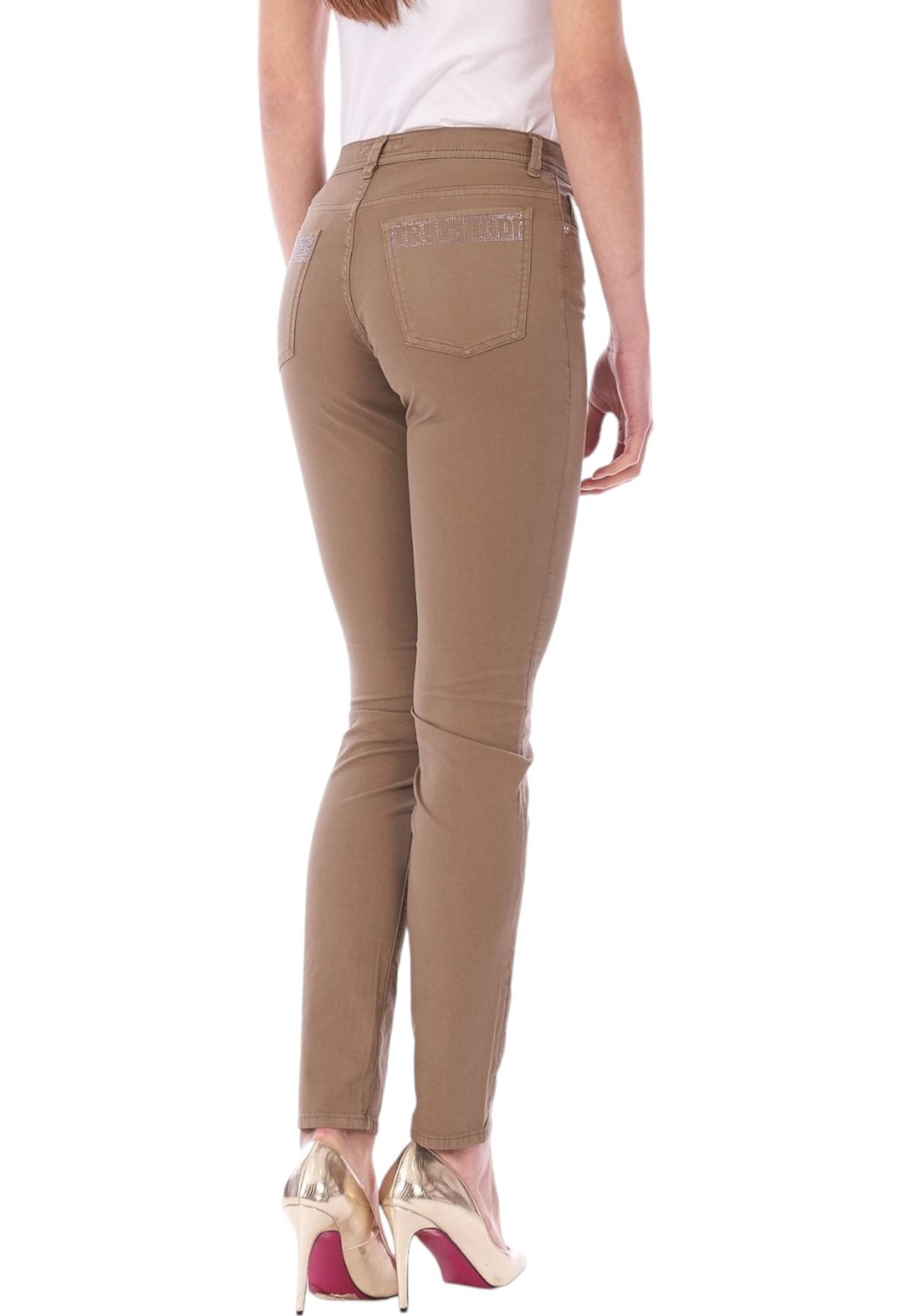 Pantaloni  Donna Trussardi  5 Pocket 105 Skinny Color Light Gabardine 56J00002-1Y000202