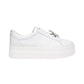 Sneakers Basse Donna Nero Giardini In Pelle Con Applicazione Gioiello Decorativa  E615311D