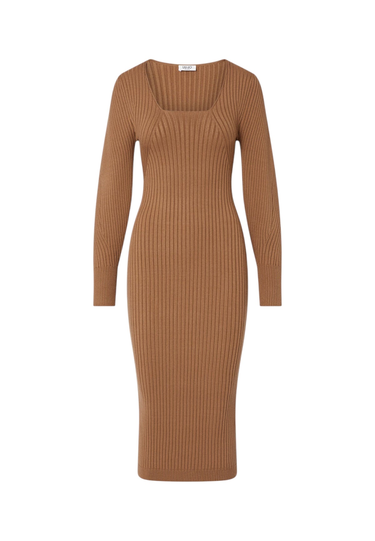 Vestito Midi Donna Liu Jo In Maglia A Coste  WF6430MA54S