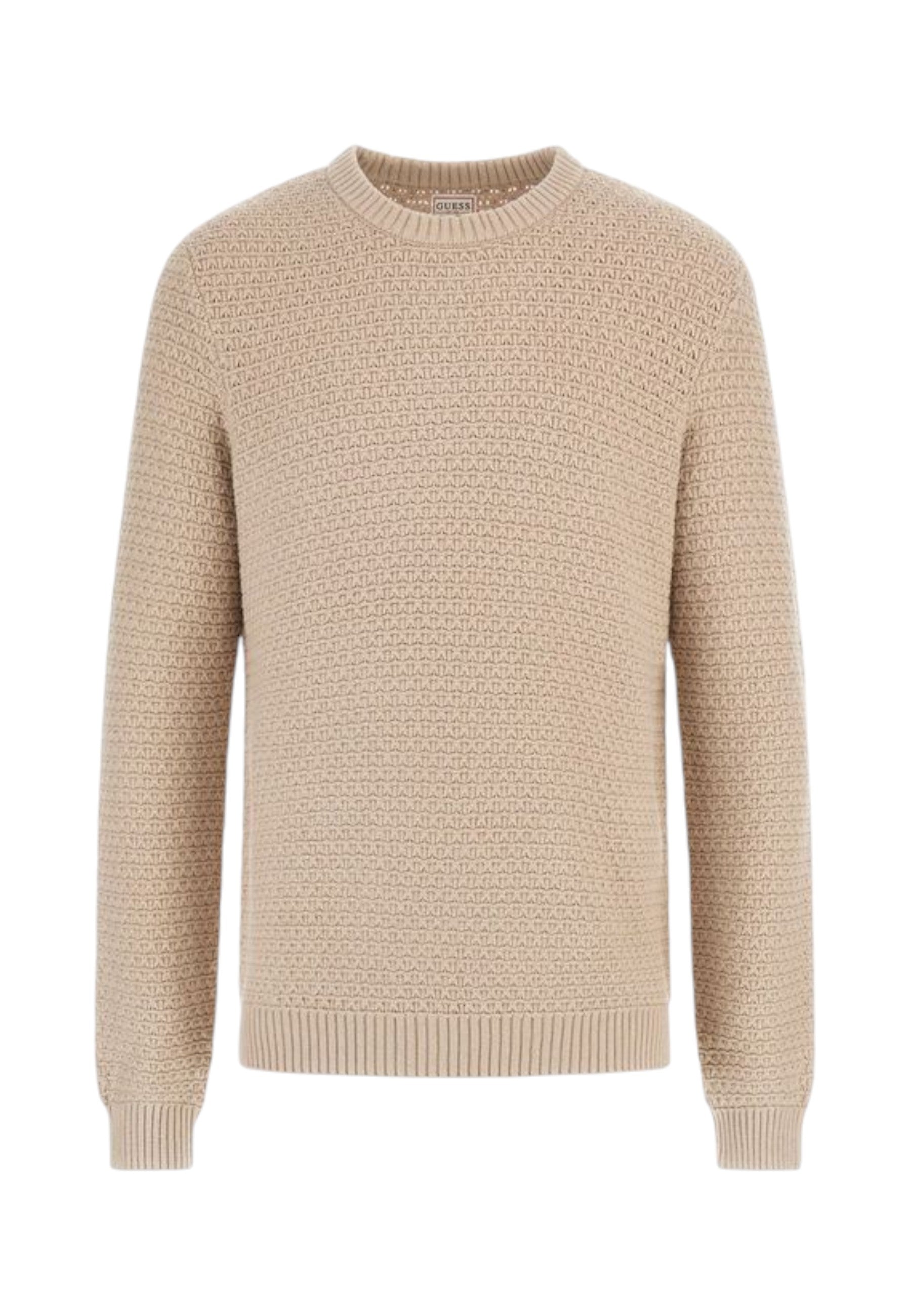 Maglione A Girocollo Uomo Guess  Open Stitch Arlo M5BR33Z2ZK2