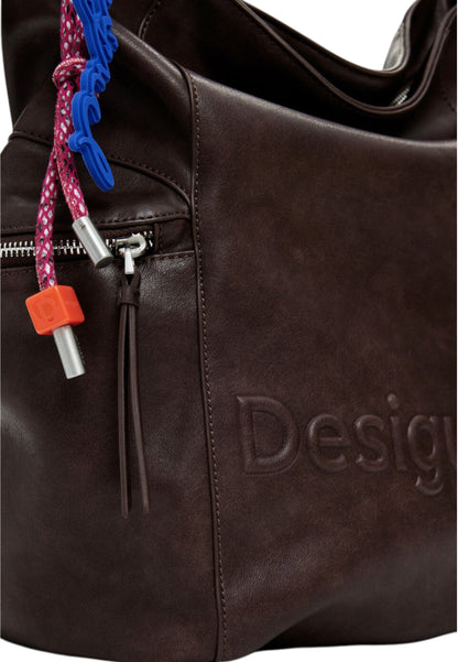 Zaino  Donna Desigual  Half Logo Arica Choco 25WAKP29