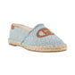 Slip-On  Donna Liu Jo Monogram Denim Capri 01 SA6091TX523