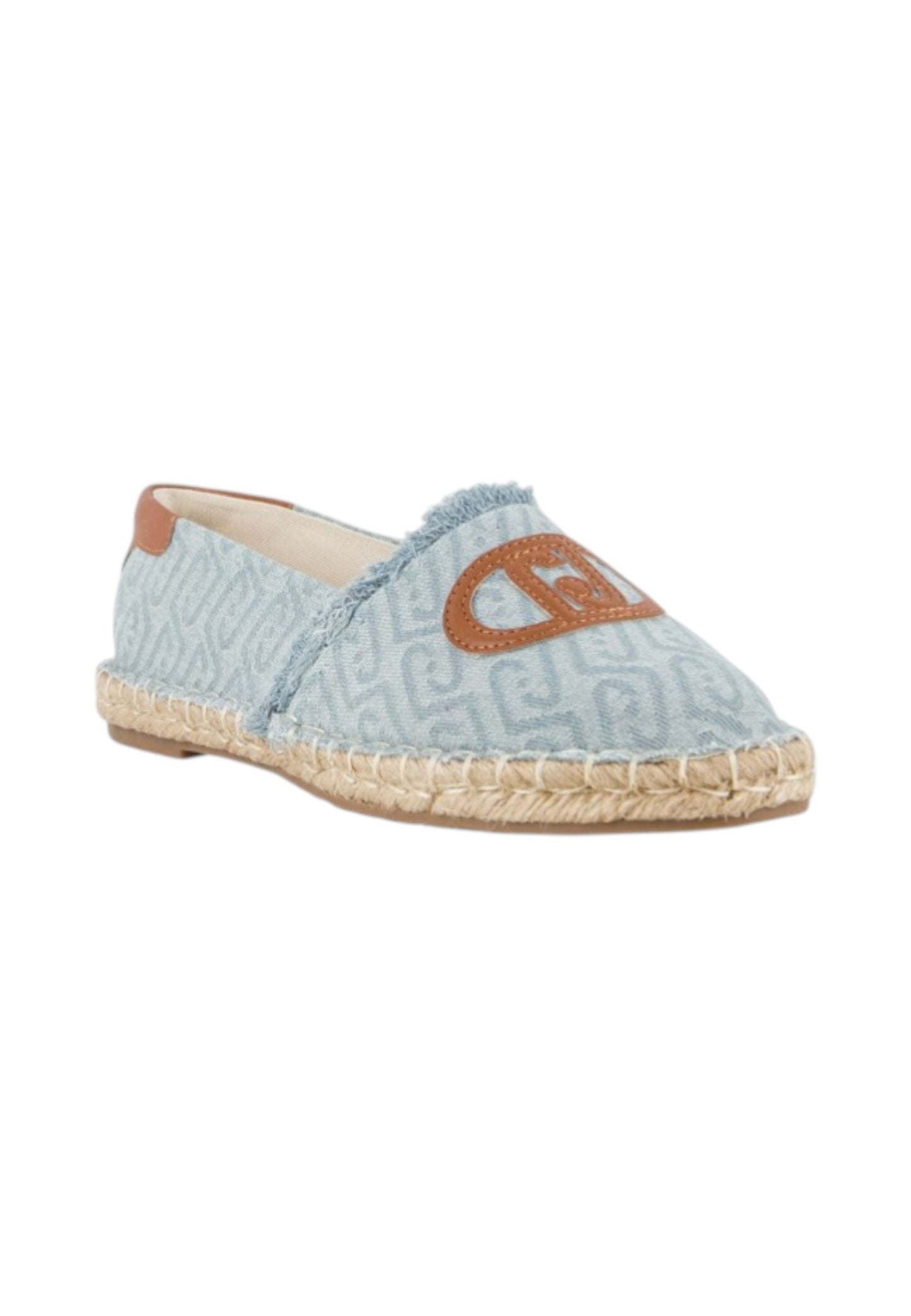 Slip-On  Donna Liu Jo Monogram Denim Capri 01 SA6091TX523