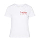 T-Shirt Manica Corta Donna Mc2 Saint Barth Ne Parliamo A Sett Embroidery Emilie EMI0001
