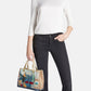 Borsa A Mano Donna Braccialini Stampa Duffy Duck New York Cartoline Lt LT251YY