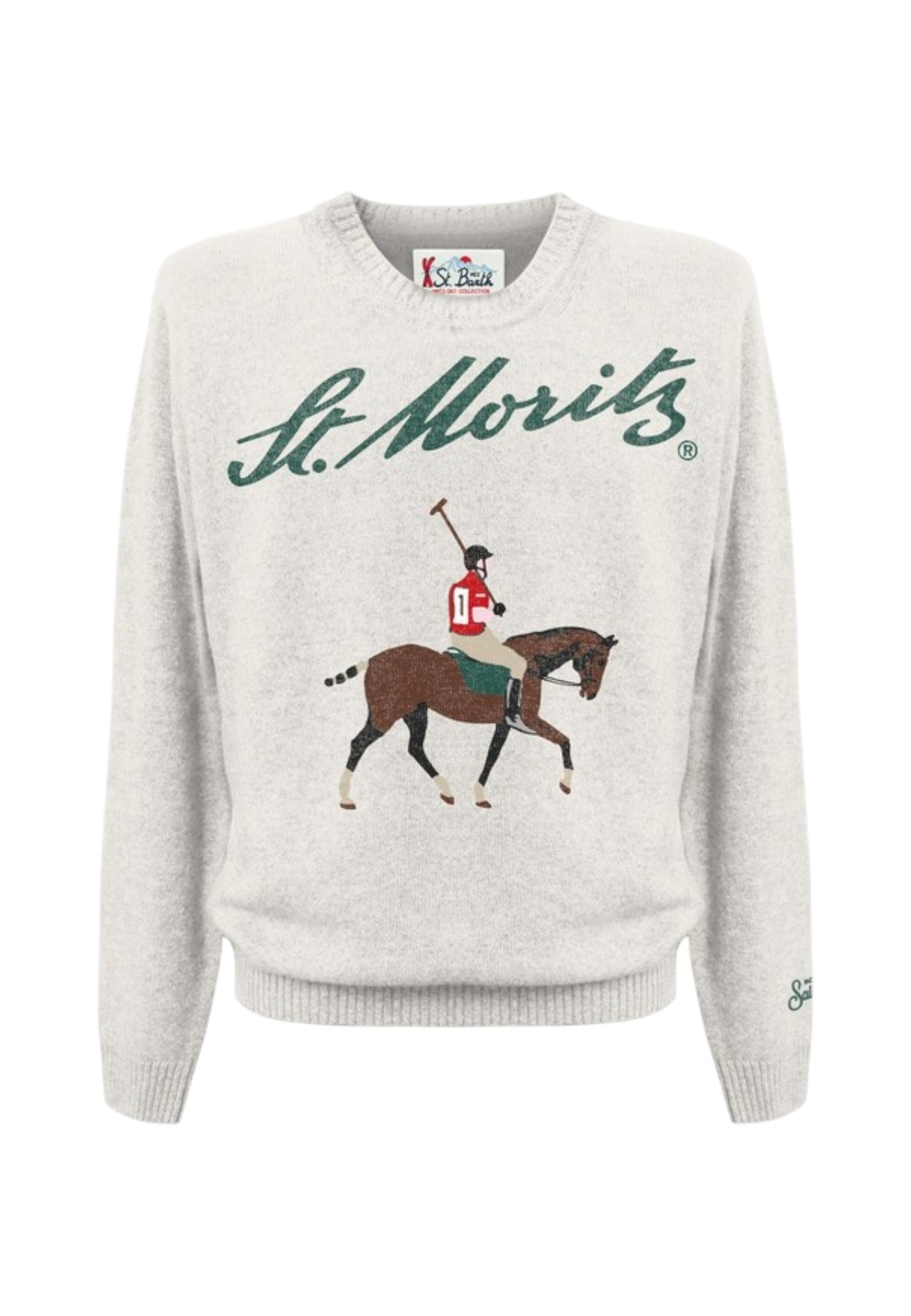 Maglione A Girocollo Uomo Mc2 Saint Barth Moritz Polo Heron HER0001