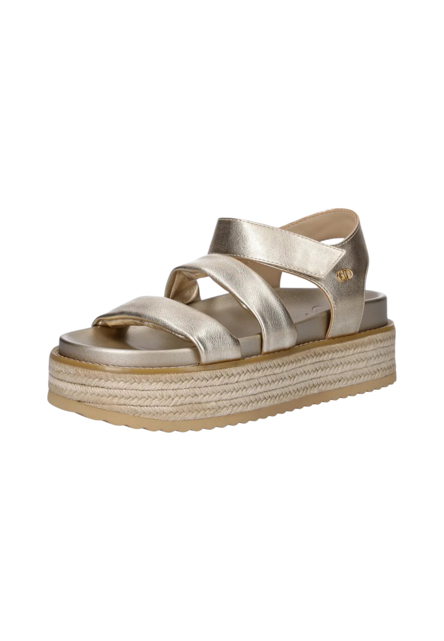 Sandali Con Zeppa Donna Liu Jo Metallic Panarea