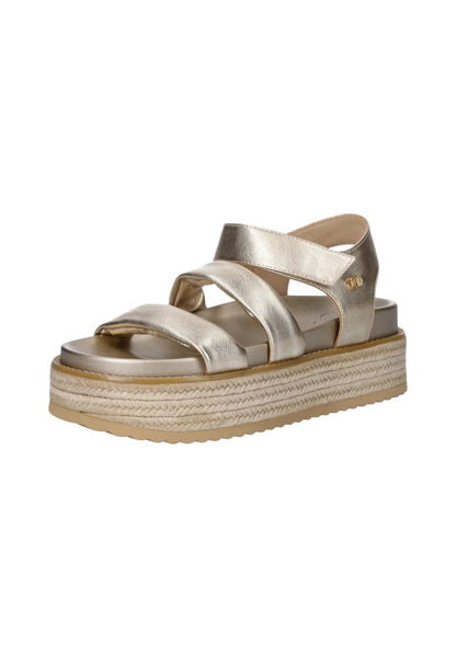 Sandali Con Zeppa Donna Liu Jo Metallic Panarea