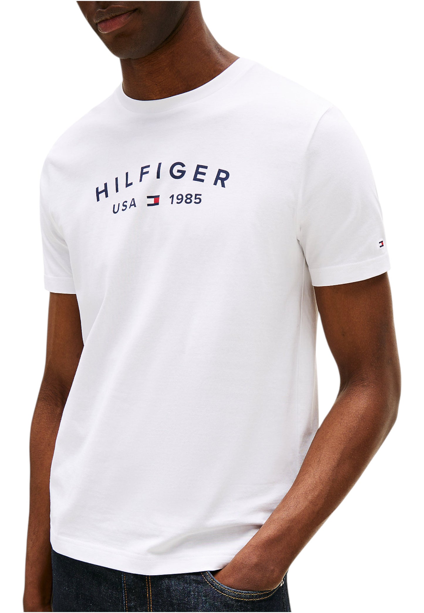 T-Shirt Manica Corta Uomo Tommy Hilfiger  Fathers Day MW0MW39356