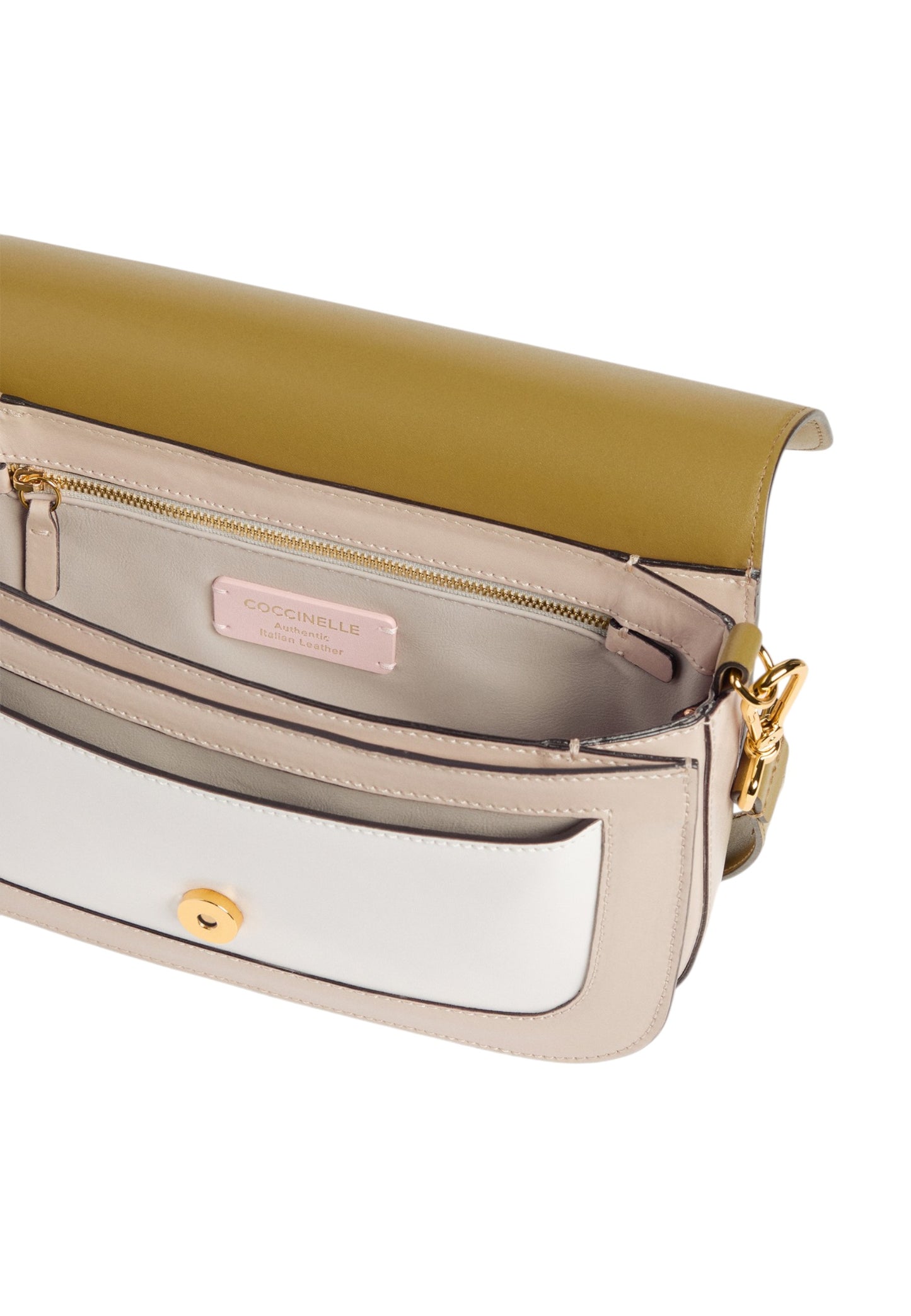 Borsa A Tracolla Donna Coccinelle In Pelle Liscia Di Vitello Multicolor Coccinelle C-Me Calf Tric E1U4H120301