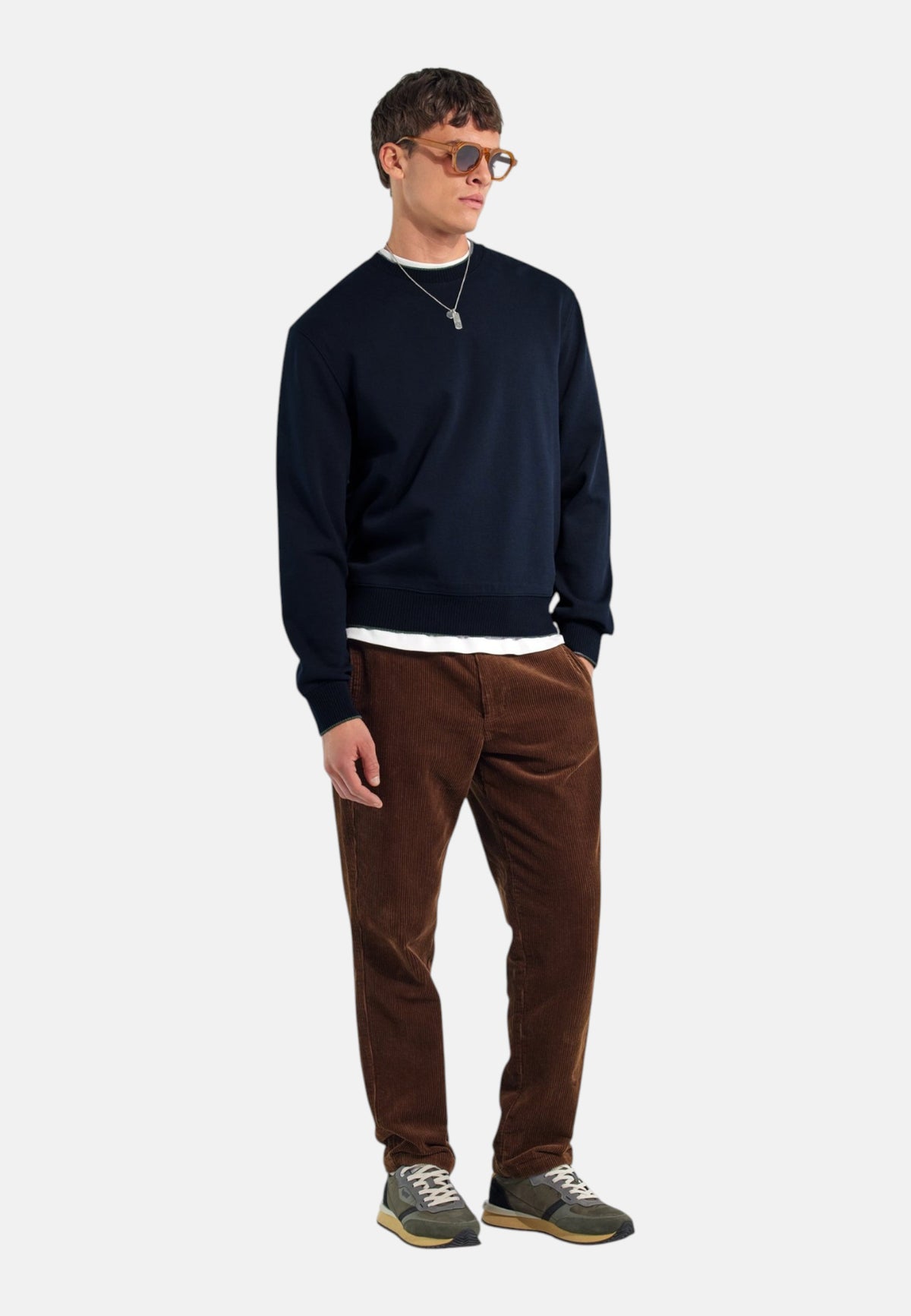 Felpa A Girocollo Uomo Gas  Swen W 552425182906