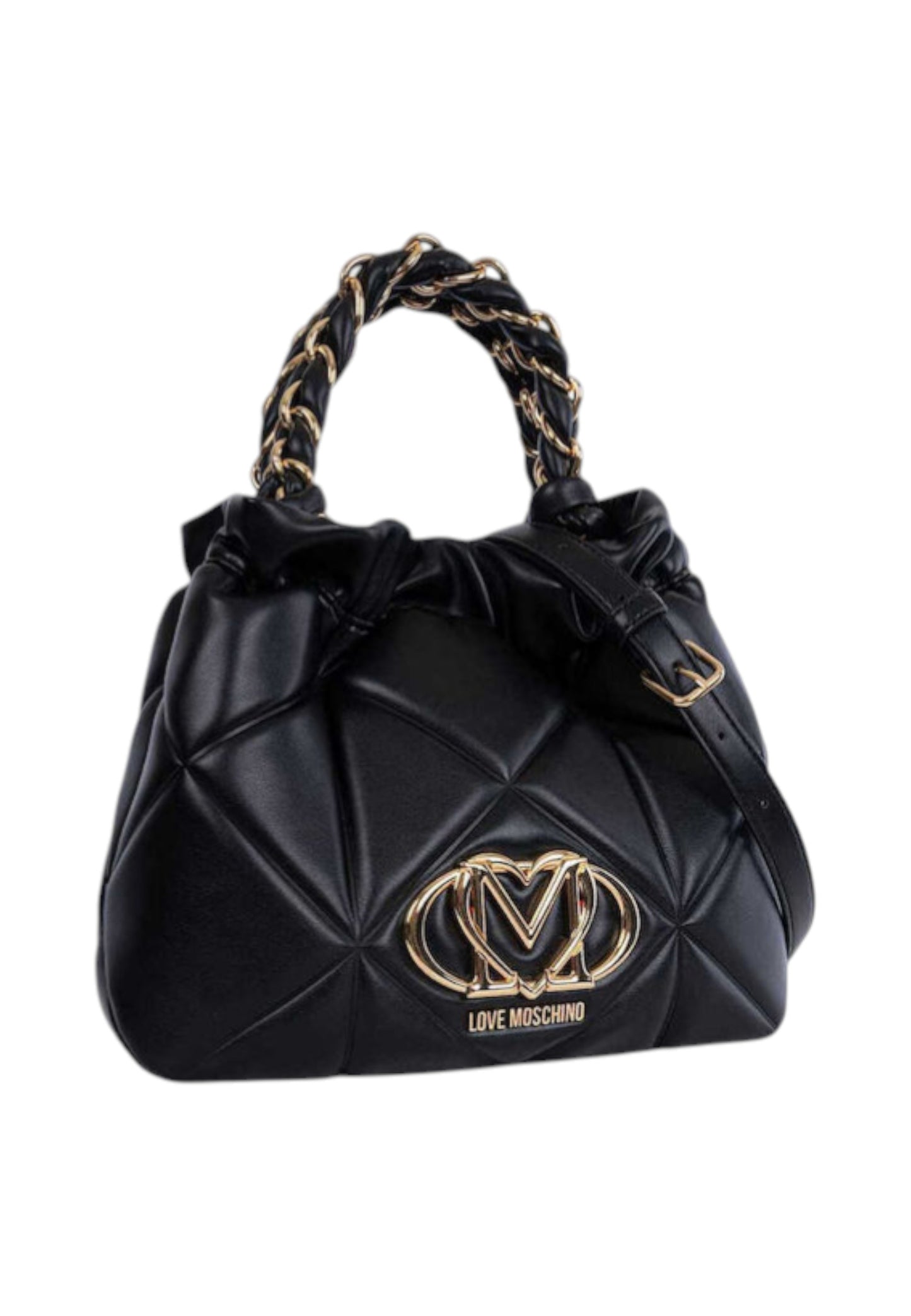 Borsa A Mano Donna Love Moschino A Secchiello Embossed  JC4115PP1OLC0