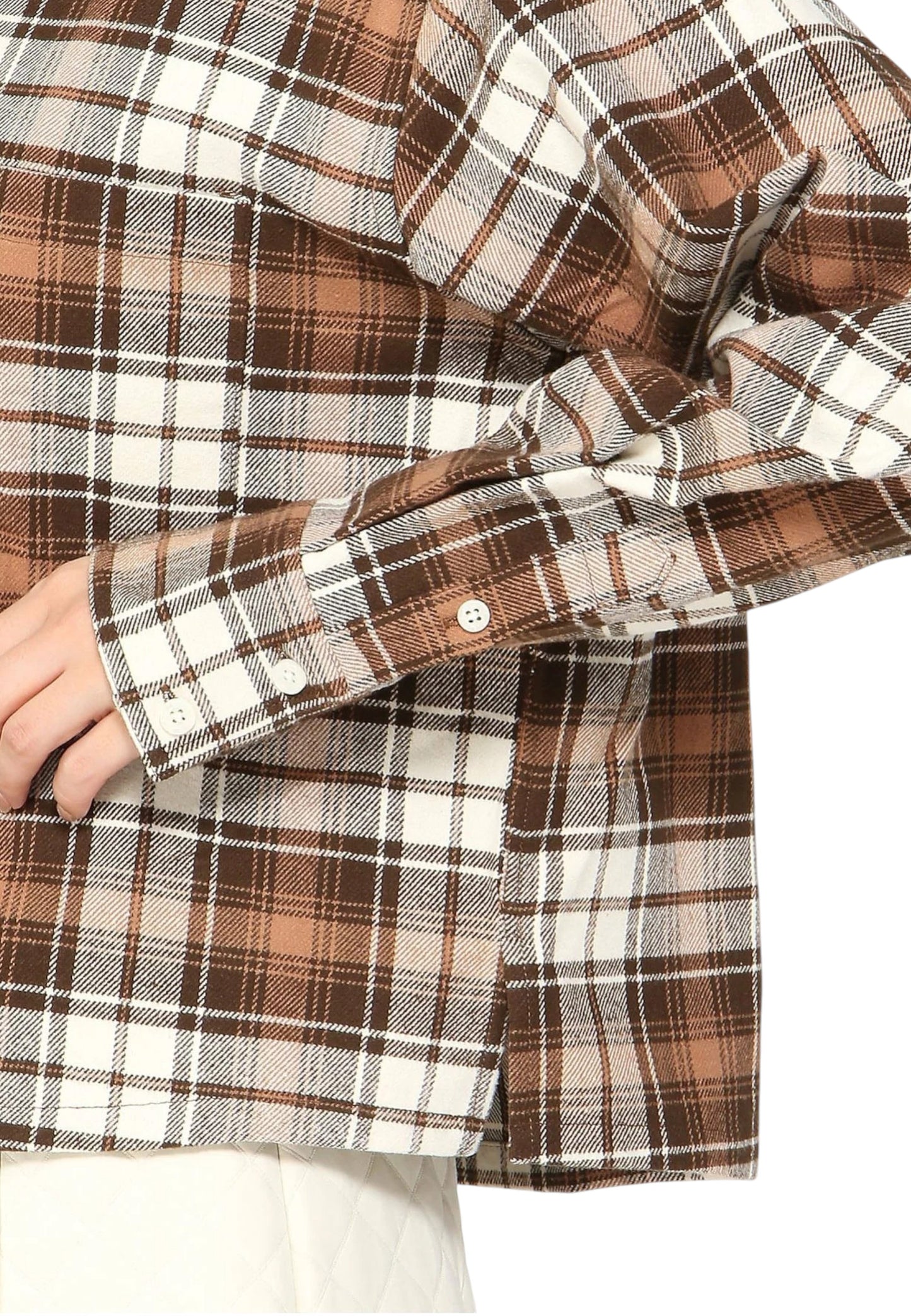 Camicia Manica lunga Donna Guess Con Tasca Gj Boxy Shirt W5BH39WGMH1