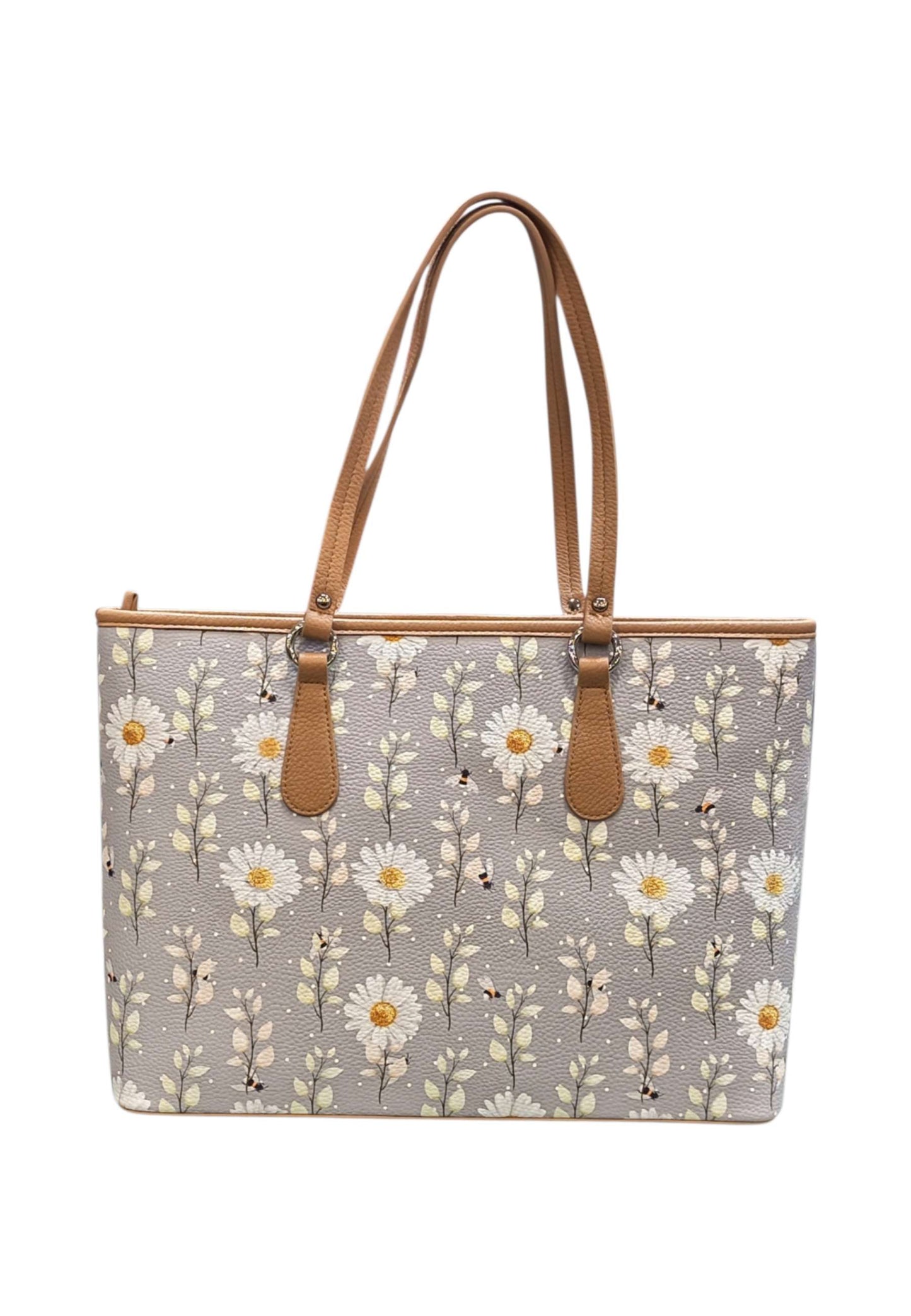 Borsa A Spalla Donna Pashbag Tote Stampa Fiori Neverending Janine-Neverending