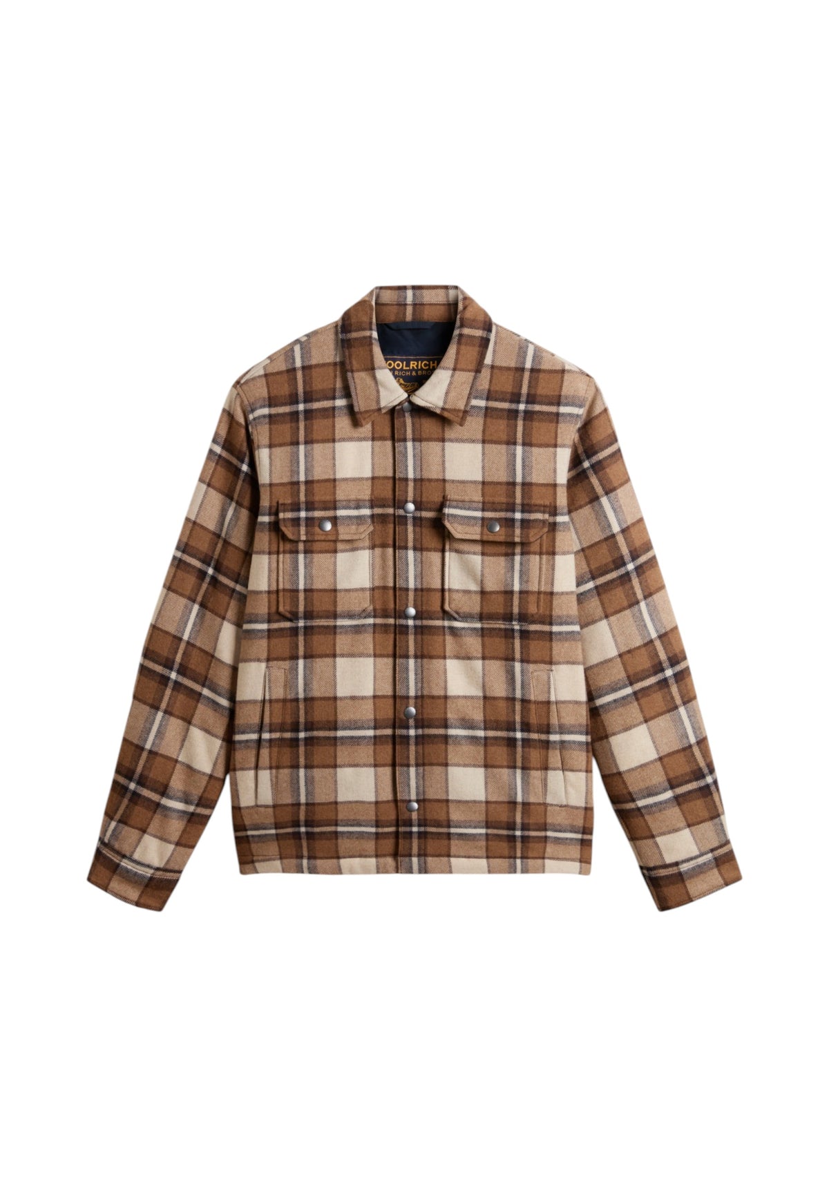 Giacca Invernale Uomo Woolrich  Wool Check Alaskan CFWOOS2018MBUT3046