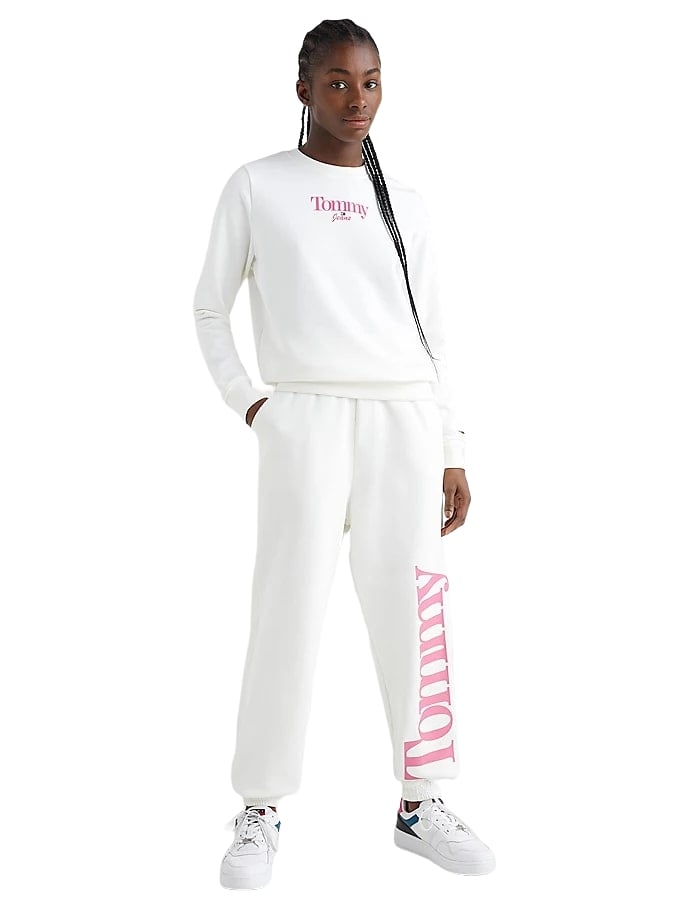 Felpa A Girocollo Donna Tommy Jeans   DW0DW13574