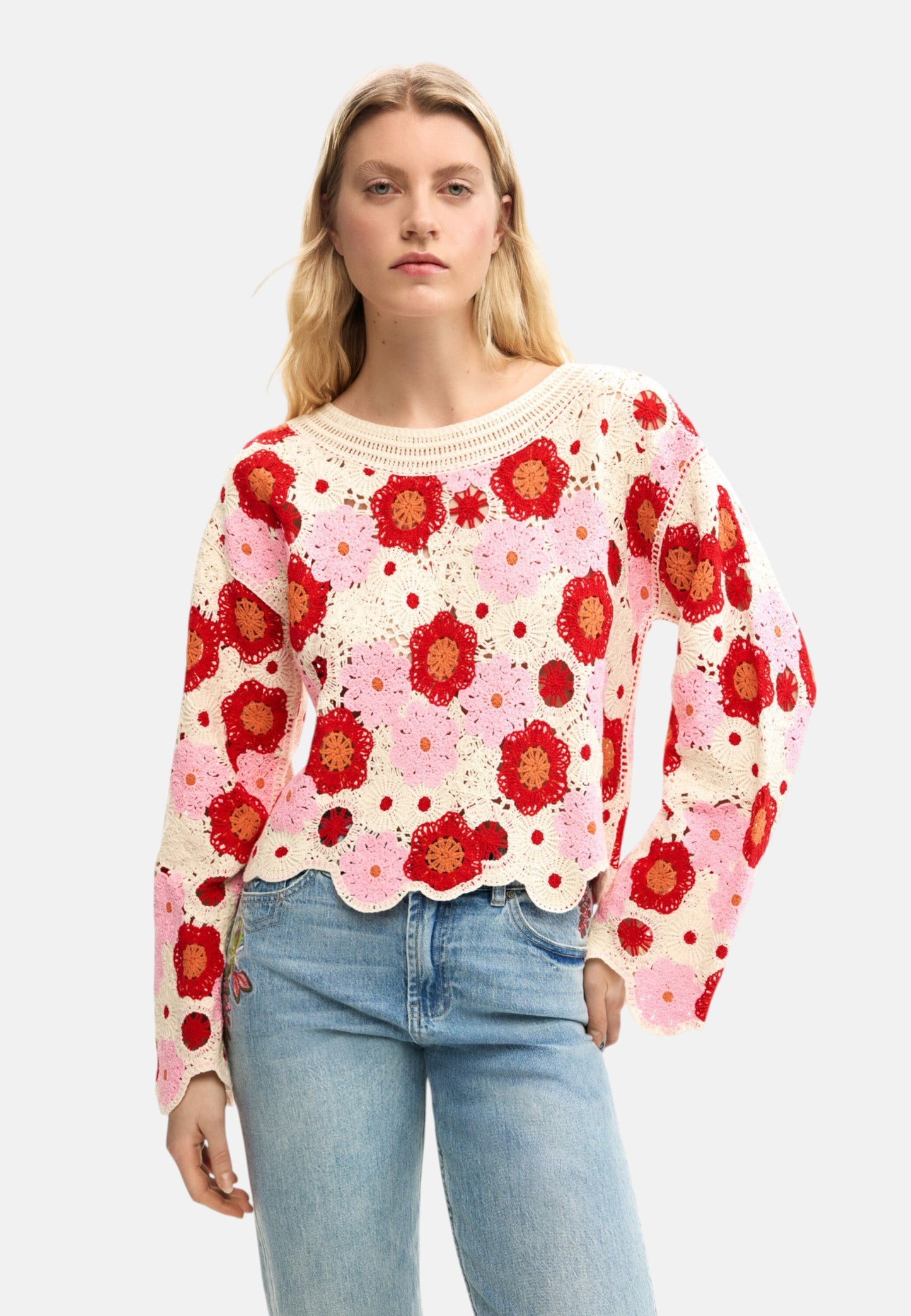 Maglione  Donna Desigual  Jers Noruega 26SWJF38