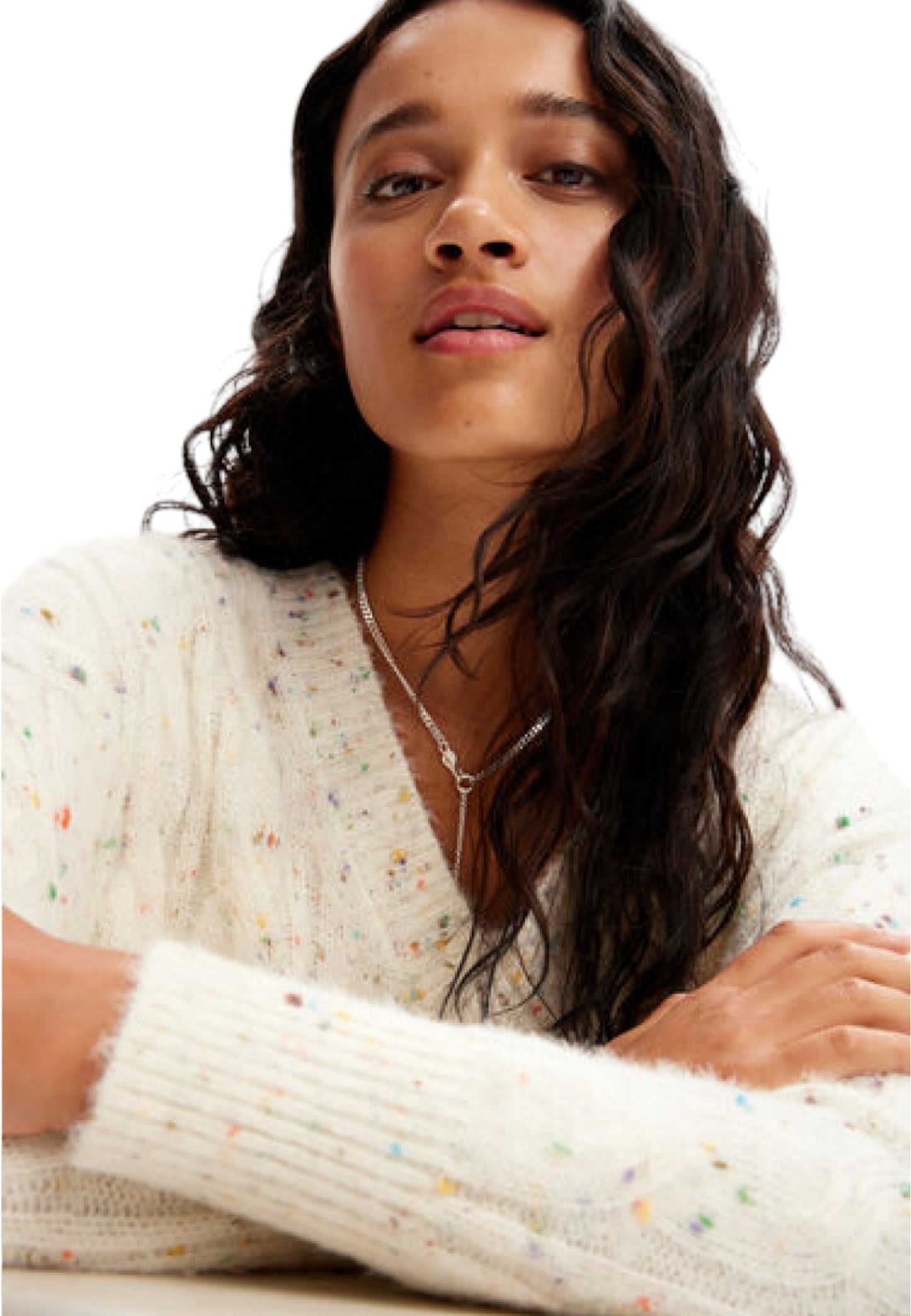 Maglione Scollo A V Donna Desigual   23WWJF84