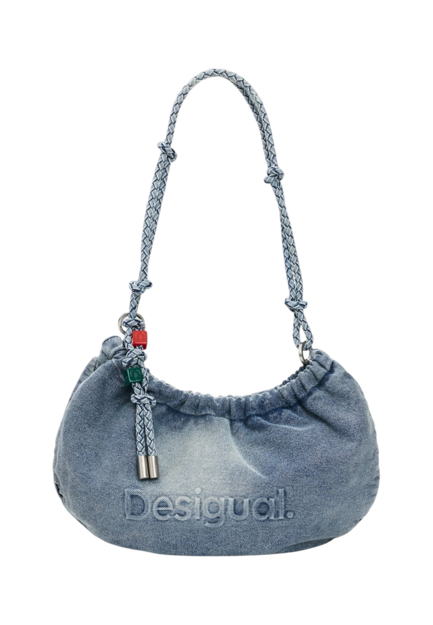 Borsa A Spalla Donna Desigual  Half Logo Denim Waverly 26SAXD05